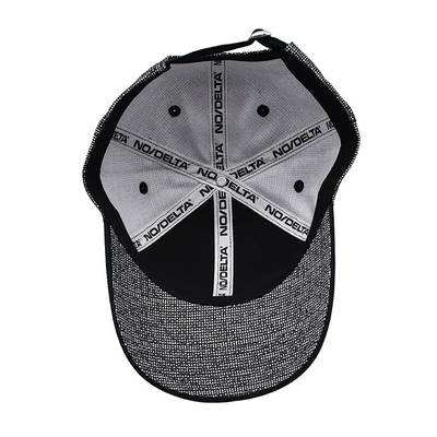 Curved Shading Six Panel Baseball Cap Customized Logo Digital Printing