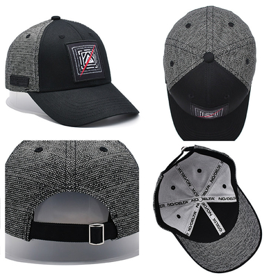 Curved Shading Six Panel Baseball Cap Customized Logo Digital Printing