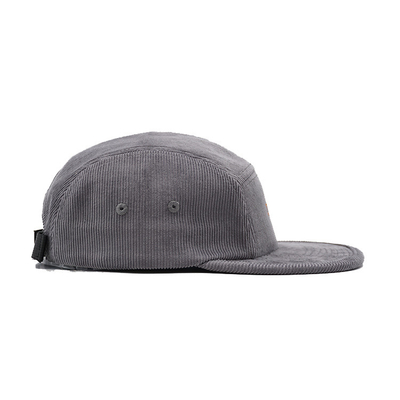 Cotton Corduroy Unstructured 5 Panel Camper Cap For Outdoor Running