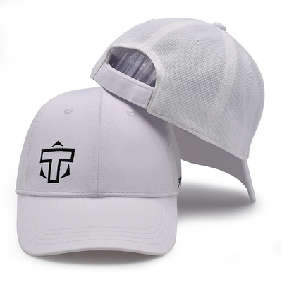 Six-Panel Customized Baseball Cap with Match The Fabric Color Stitching and Embroidered Logo