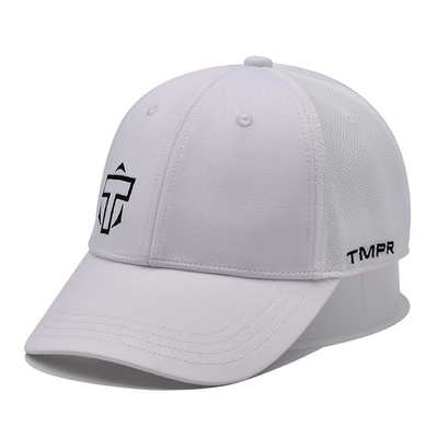 Six-Panel Customized Baseball Cap with Match The Fabric Color Stitching and Embroidered Logo