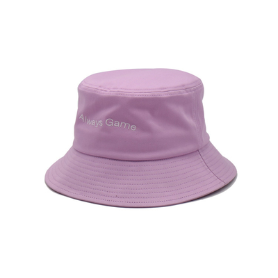 New high-quality solid Bucket hat customized logo Spring and summer Bucket hat manufacturer direct sales outdoor sunscre