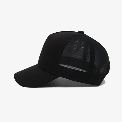 Trucker Cap With Custom Logo 5 Panel Travel Sports Baseball Caps Mesh Men High Quality Plain Foam Blank Truck