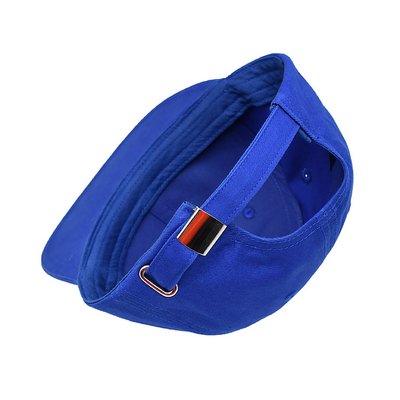 Custom Fitted Hat Unstructured Snapback Cap  3d Puff Embroidery  Blue Snapback Hats Caps