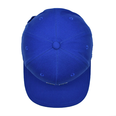 Custom Fitted Hat Unstructured Snapback Cap  3d Puff Embroidery  Blue Snapback Hats Caps
