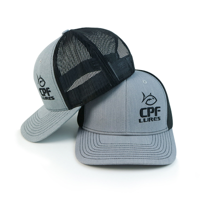 Classic Unisex Cotton Trucker Hat With Pre Curved Visor
