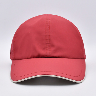 Custom Quick Dry UV/UPF ,Sunscreen Running Cap,Lightweight 6-Eyelets Breathable Sport Polyester Cap