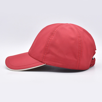 Custom Quick Dry UV/UPF ,Sunscreen Running Cap,Lightweight 6-Eyelets Breathable Sport Polyester Cap