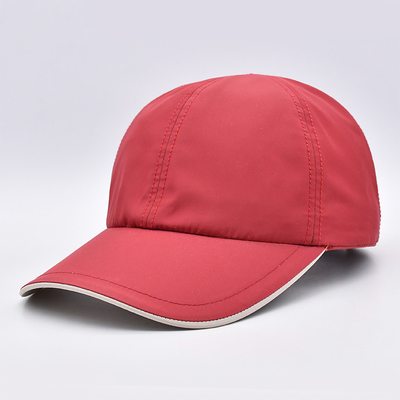 Custom Quick Dry UV/UPF ,Sunscreen Running Cap,Lightweight 6-Eyelets Breathable Sport Polyester Cap