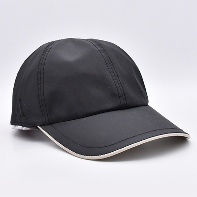 Custom Quick Dry UV/UPF ,Sunscreen Running Cap,Lightweight 6-Eyelets Breathable Sport Polyester Cap