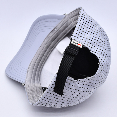 Outdoor Sun Visor Hats Lightweight Verlco Strapback Cap with Buckle and Plastic Closure Breathable Sport Polyester