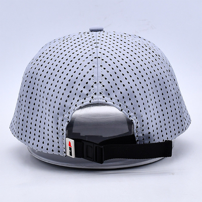 Reinforced Seam Custom Polyester Sport Cap with Breathable Sport Polyester Sweatband