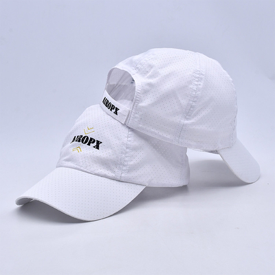 Summer Mesh Baseball Cap Breathable Quick Dry Sports Running Trucker Hat Low Profile Unstructured Custom Sport Cap