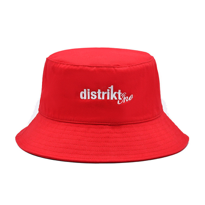 Manufacturer sells Bucket hat directly, cotton, custom logo, embroidery, sunshade