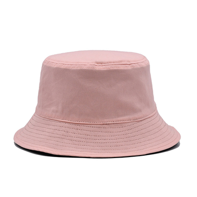 Double sided Bucket hat travel custom logo activity embroidered sunshade sunscreen basin hat