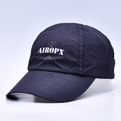 All Seasons Lightweight Adjustable Golf Hats With Curved Flat Brim