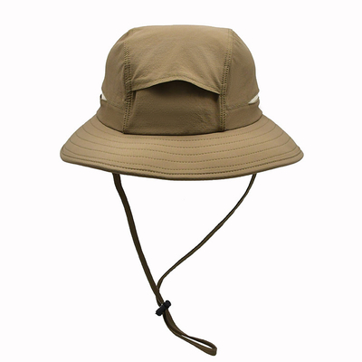 Unisex Summer Outdoor Boonie Hat High Middle Crown