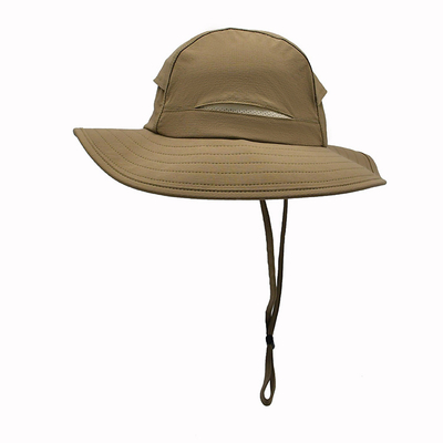 Unisex Summer Outdoor Boonie Hat High Middle Crown