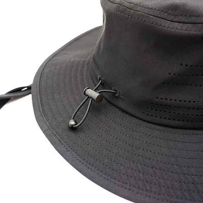 UPF 50 Outdoor Round Custom Boonie Hat Sun Protection Fishing Hat Beach Hiking Paddling Rowing Kayaking