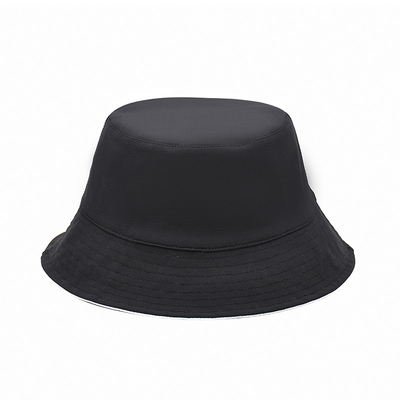 100g-150g Cotton Stone Washed Summer Sun Boonie Bucket Hat Safari Wide Brim Foldable Double Sided Khaki Custom Colors