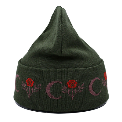 Custom Logo Winter Beanie Hats 58CM Casual For Men And Women Warm Cozy Knitted Cuffed Skull Cap