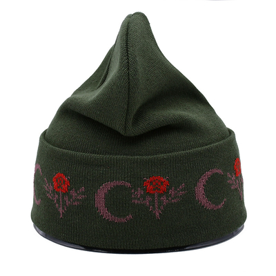 Custom Logo Winter Beanie Hats 58CM Casual For Men And Women Warm Cozy Knitted Cuffed Skull Cap