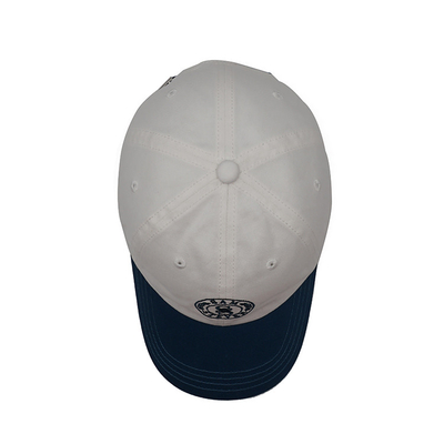 Six Panel High Profile Unstructured Baseball Cap Adjustable Strap