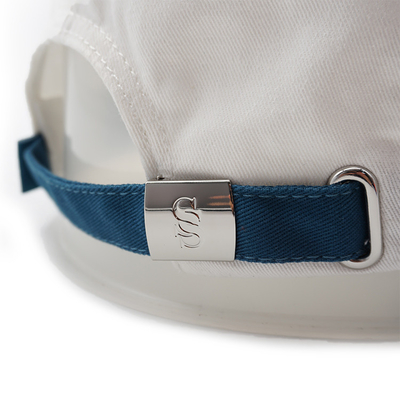 Six Panel High Profile Unstructured Baseball Cap Adjustable Strap