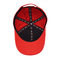 Adjustable Strap 6 Panel Baseball Cap With 6 eyelet Reinforced Seams custom logo
