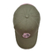 Curved Visor 5 Panel Cotton Baseball Cap Match The Fabric Color Eyelet