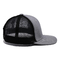 Source factory for Black and Grey 6 Panel Customized Trucker Cap