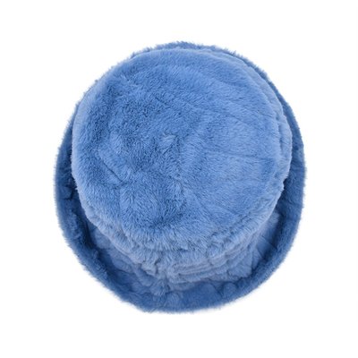 Thickened Plush Bucket hat Fashion Leisure Autumn Winter Warm Bucket Cap New Outdoor Basin Cap