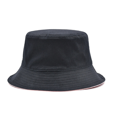 Doule side Cotton Fisherman Bucket Hat for Outdoor Activities