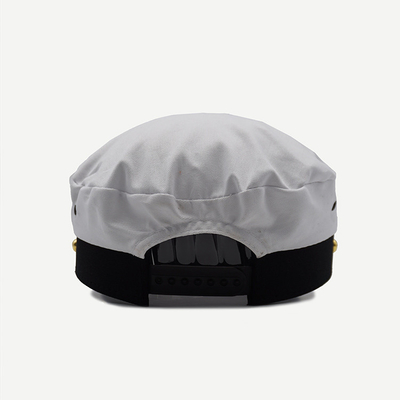 Flat Top Military Cap Medium/Custom Crown All Seasons Solid/Custom Military Cadet Cap