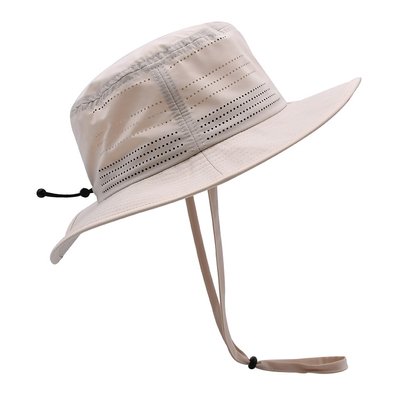 Outdoor Drawstring Bucket Hat Fishing Hat for Outdoor Activities
