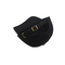 Leather patch and metal buckle strap with feeder loop for Customized 6 Panel Constructured Baseball Cap
