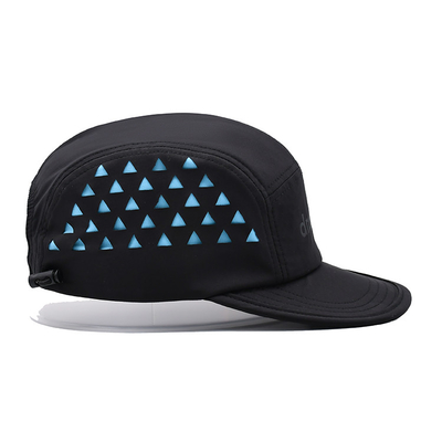 5 Panel Camper Hat with Contrast Stitching Laser Cutting Caps for Men and Women