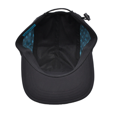 5 Panel Camper Hat with Contrast Stitching Laser Cutting Caps for Men and Women