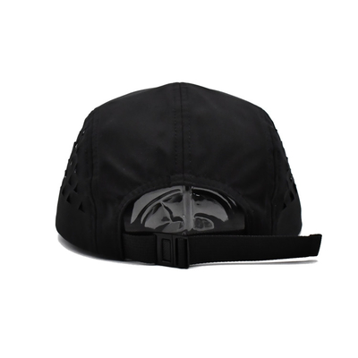 Customized 5 Panel Camper Hat with Logo Woven Label Ects Laser Cutting Panel