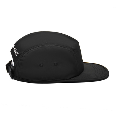 Customized Eyelets Flat Brim Camper Hat with Medium Brim Length