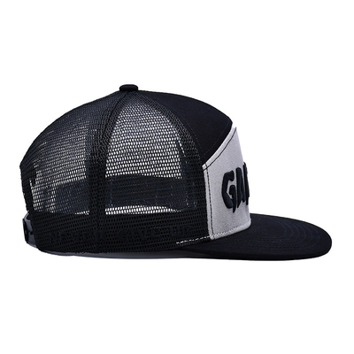 Mesh Flat Brim Cap Material Durable And Breathable Adjustable Snapback Hat Mesh Back For Men Women