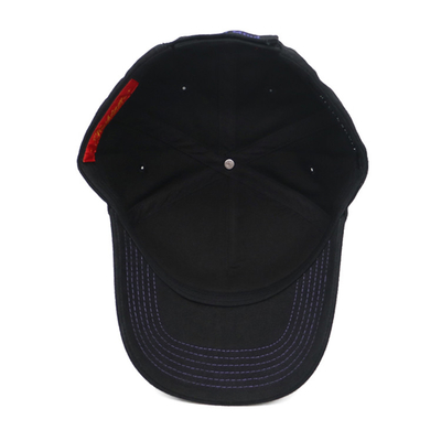 5 Panel Baseball Cap One Size Fits All/Custom Size Nylon Fabric With Buckle Nylon Rope On Front