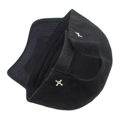 5 Panel Baseball Cap One Size Fits All/Custom Size Nylon Fabric With Buckle Nylon Rope On Front