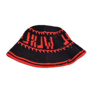 Hand woven Bucket hat leisure summer sun shading beach straw hat