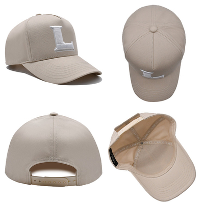 Hand Wash Structured Snapback Cap One Size Fits All/Custom Size
