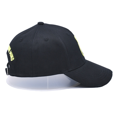 5 Panel Camper Sport Cap with Eyelets 2/4/6/None Black Color With Embroidery Logo