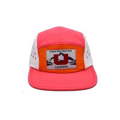 Duck tongue cap color patchwork 5-page panel camper cap flat brim