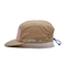 Unisex 5 Panel Camper Hat Flat Brim One Size Fits All  Custom logo