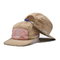 Unisex 5 Panel Camper Hat Flat Brim One Size Fits All  Custom logo