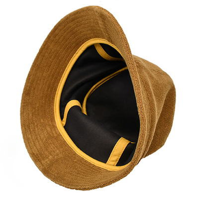 New towel cloth Bucket hat for female autumn and winter sunshade